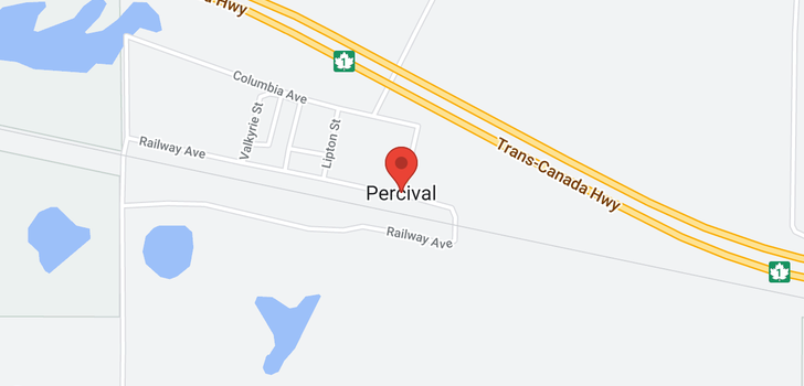 map of Percival Farm